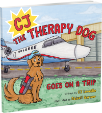 CJ the Therapy Dog by CJ Leveille
